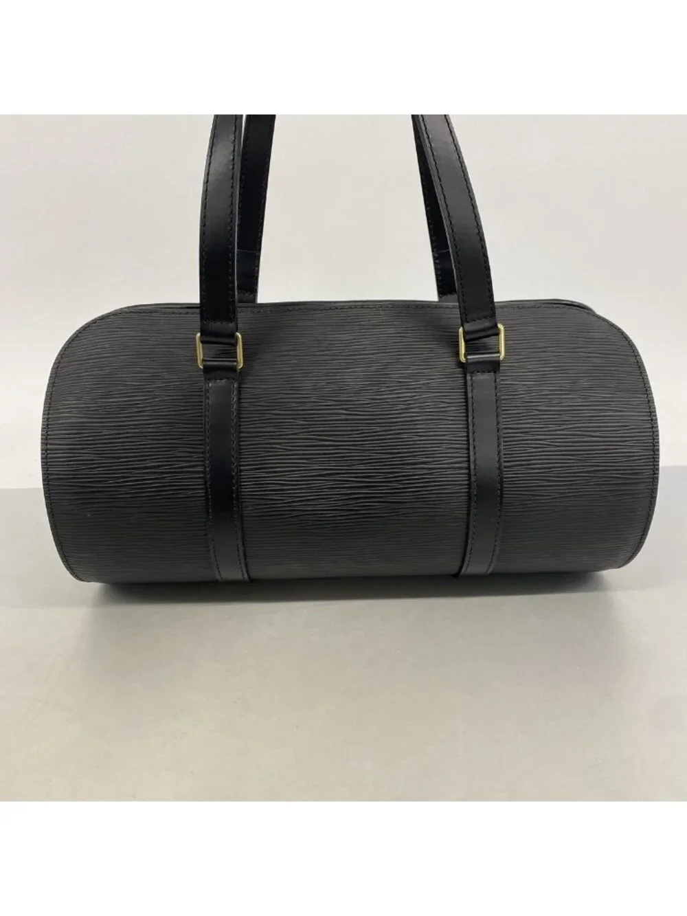 Louis Vuitton Epi Souflo Noir Handbag